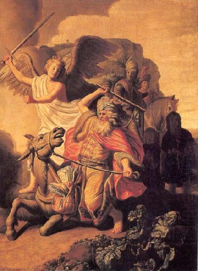 REMBRANDT Harmenszoon van Rijn Balaam and his Ass china oil painting image